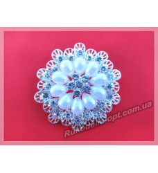 Брошки зі стразами № 407