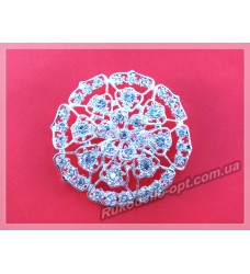 Брошки зі стразами № 410