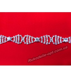 Декоративные цепи со стразами и камнями  А 444 (5 ярдов)