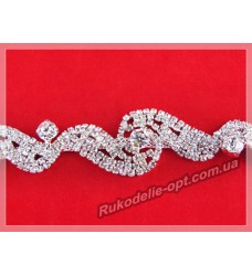 Декоративные цепи со стразами и камнями DC 2079 (5 ярдов)