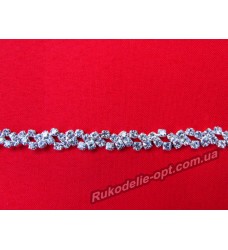 Декоративные цепи со стразами и камнями Y 2051 (10 ярдов)