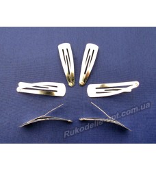 Заколки Тик-так металлические 6,5 см.