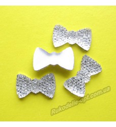 Камни кабошоны All Star бант 12*21 мм цвет crystal 500 шт.