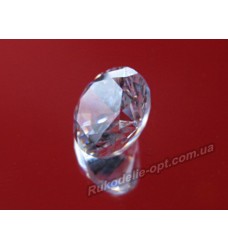 Камені цирконій 9 мм колір crystal