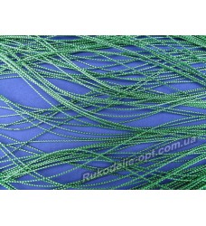 Люрексная нить цвет зеленый 0,3 мм