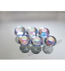 Стразы акриловые SS 34 цвет crystal AB 2000 шт.