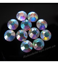 Стразы пластиковые SS 40 цвет crystal AB 1000 шт.