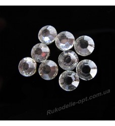Стразы пластиковые SS 34 цвет crystal 2000 шт.