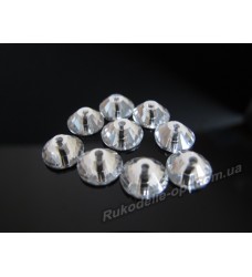 Стразы стеклянные пришивные SS 34 цвет crystal