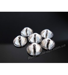 Стразы стеклянные пришивные SS 40 цвет crystal