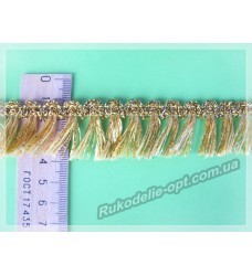 Бахрома для штор 3 см золота 20 ярдів
